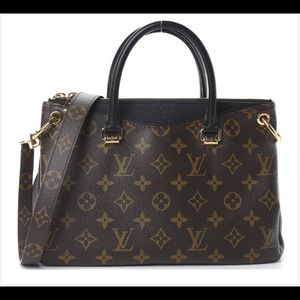Louis Vuitton Pallas Monogram Black